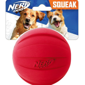 NERF DOG LARGE SQUEAK BALL ROJO