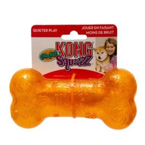 KONG PERRO CRACKLE HUESO MEDIUM PCN2 KO NARANJA