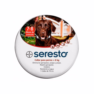COLLAR ANTIGARRAPATAS SERESTO PERROS LARGOS