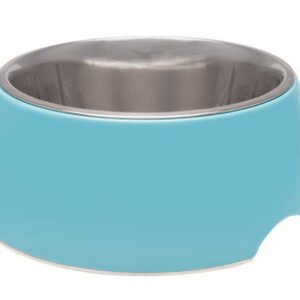 LOVING PETS COMEDERO RETRO ELECTRIC BLUE SMALL 7135 LV