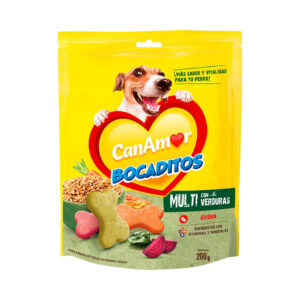 GALLETAS BOCADITOS VEGETALES CAN AMOR X 200 GR
