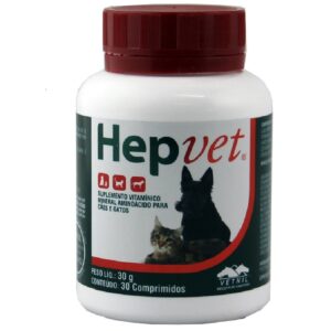 HEP-VET X 30 COMPRIMIDOS