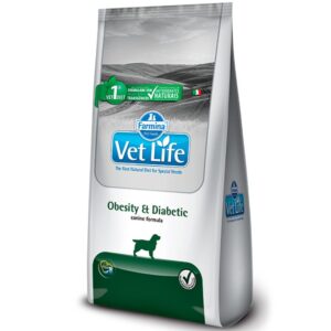 VET LIFE CAN OBESITY & DIABETIC MINI X 2 KG