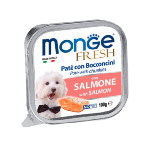 MONGE FRESH PATE SALMON X 100 GR