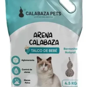 ARENA CALABAZA TALCO DE BEBE 4.5KG (AGOTADO)