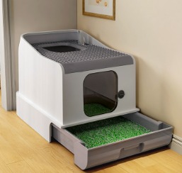 ARENERA MOONSHADOW DOS ENTRADAS Y CAJONERA GRIS/BLANCO (AGOTADO)