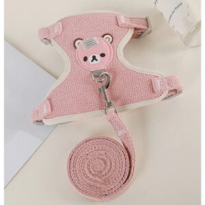 ARNES CHALECO Y TRAILLA OSITO PA95 ROSADO M