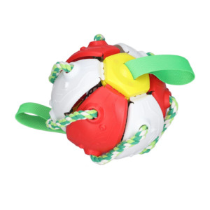 BALÓN MORDEDOR PLEGABLE ROJO Y BLANCO PJ134 (AGOTADO)