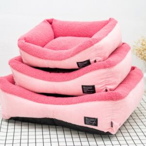 CAMA CUADRADA CAKE COLORS L ROSADO