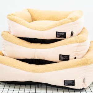 CAMA CUADRADA CAKE COLORS M BEIGE