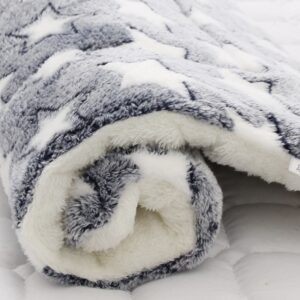 CAMA COJÍN CON DISEÑOS PB36 ESTRELLAS HUELLAS AZUL L