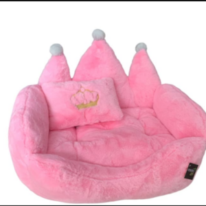 CAMA ROSADA TIPO CORONA TALLA M