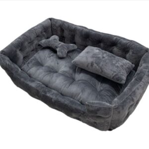 CAMA RECTANGULAR GRIS S