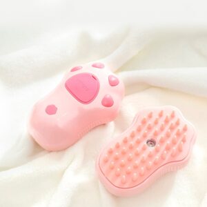 CEPILLO DE BAÑO SPRAY MASAJE PP54 ROSADO