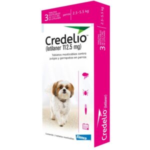 CREDELIO 2.5 -5.5 KG X TABLETA