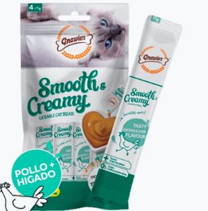 SMOOTH Y CREAMY POLLO E HIGADO 60GR 4UND