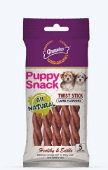 PUPPY SNACK TWIST STICK CORDERO 5UND