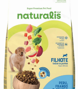 NATURALIS CAN CACHORROS PERU, FRANGO & FRUTAS 2.5 KG