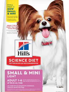 HILLS CAN SMALL & MINI ADULT LIGHT X 4.5 LB (AGOTADO)