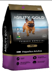 AGILITY GOLD PEQUEÑOS ADULTOS PIEL X 8 KG