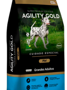 AGILITY GOLD GRANDES ADULTOS PIEL X 8 KG