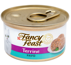FANCY FEAST TERRINE PAVO 85GR
