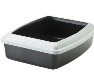 SANITARIO OVAL TRAY JUMBO A0209 GRIS