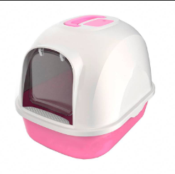 ARENERA CUBIERTA GRANDE CON ESPACIO PARA FILTRO  PR50 ROSADA (AGOTADO)