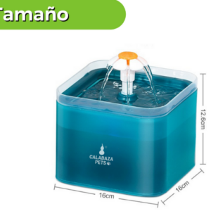 Fuente True Colors con luz LED Azul Rey