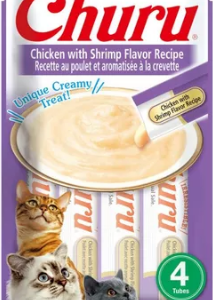 Churu Gatos snack de Atun con Almejas 56g - 4 sobres