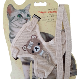 ARNES CHALECO Y TRAÍLLA OSITO M PA95 BEIGE