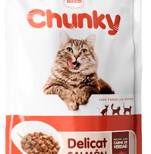 CHUNKY DELICAT TROZOS DE SALMON X 80 GR