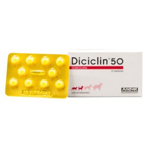 DICICLIN 50 MG CAJA X 10 TAB