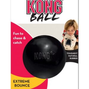 KONG PERRO CAUCHO EXTREME PELOTA MEDIUM-LARGE  UB1 KO