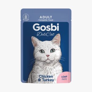 GOSBI DELICAT ADULT CHICKEN & TURKEY LOAF X 70 GR