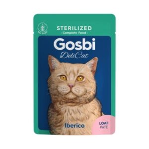 GOSBI DELICAT ADULT STERILIZED IBERICO LOAF X 70 GR