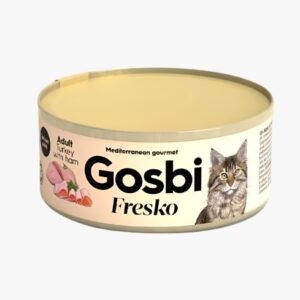 GOSBI FRESKO FEL ADULT TURKEY WITH HAM X 70 GR