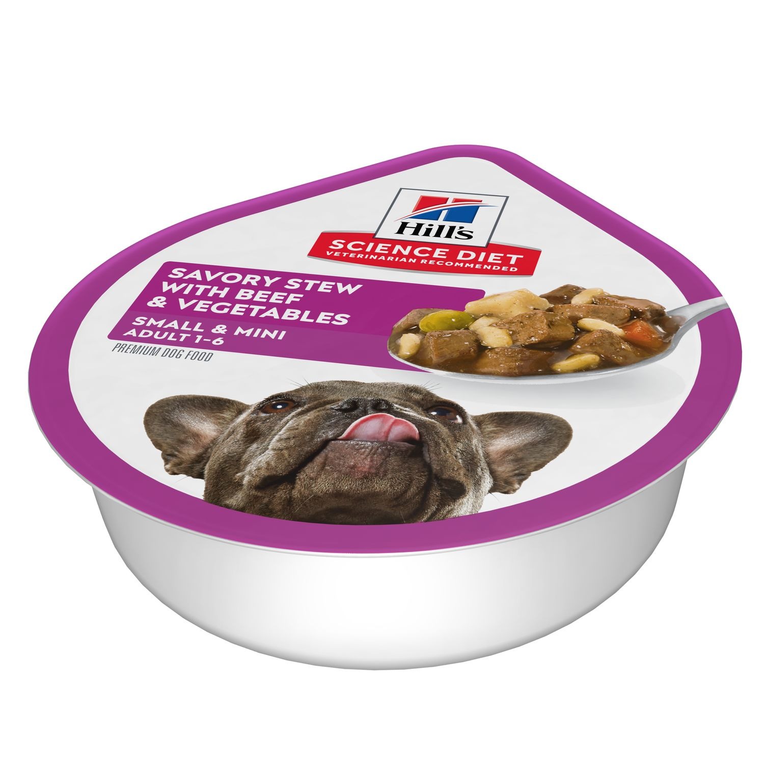 HILLS CAN ADULT SMALL PAWS TRAY STEW WITH BEEF X 99GR