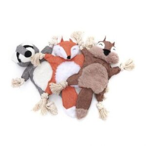 JUGUETE MORDEDOR ARDILLA PJ63 MAPACHE (AGOTADO)