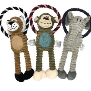 JUGUETE MORDEDOR ZOOPET PJ77 DE ELEFANTE