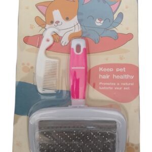 KIT CEPILLO Y PEINE PP10 FUCSIA L (AGOTADO)