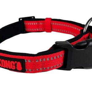 KONG COLLAR PERRO SMALL 25-35 CM ROJO KNG CLR SM RD