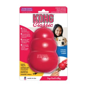 KONG PERRO CAUCHO CLASSIC PORTAPASABOCAS EXTRA LARGE KXL KO