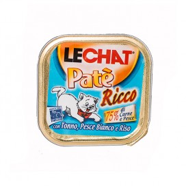 Lechat Pate atún y arroz x 100 gr