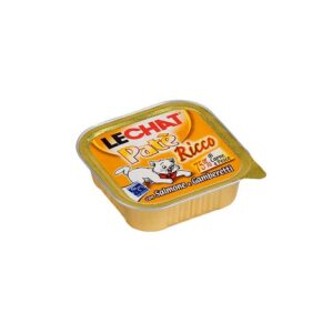 Lechat Pate salmón y camarones x 100 gr