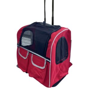MALETA CON RUEDAS BÁSICA PB25 L ROJO