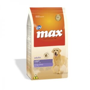 MAX CAN Adulto Light Pollo y Arroz perro X 2 KG