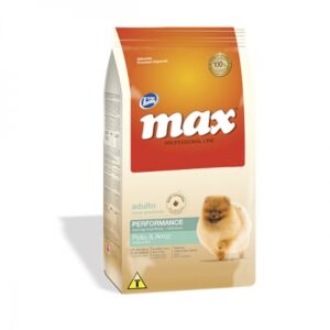 MAX CAN Performance Adulto Razas Pequeñas Pollo y Arroz perro X 2 KG
