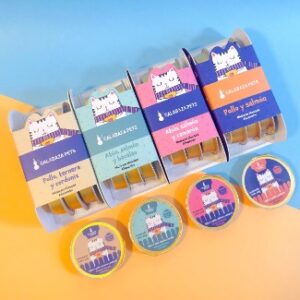 MINICAN MOUSSE ALIMENTO POLLO Y SALMON