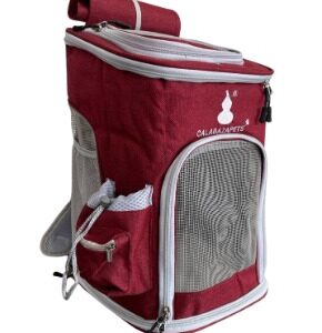 MORRAL LONA DOBLE APERTURA M ROJO OSCURO